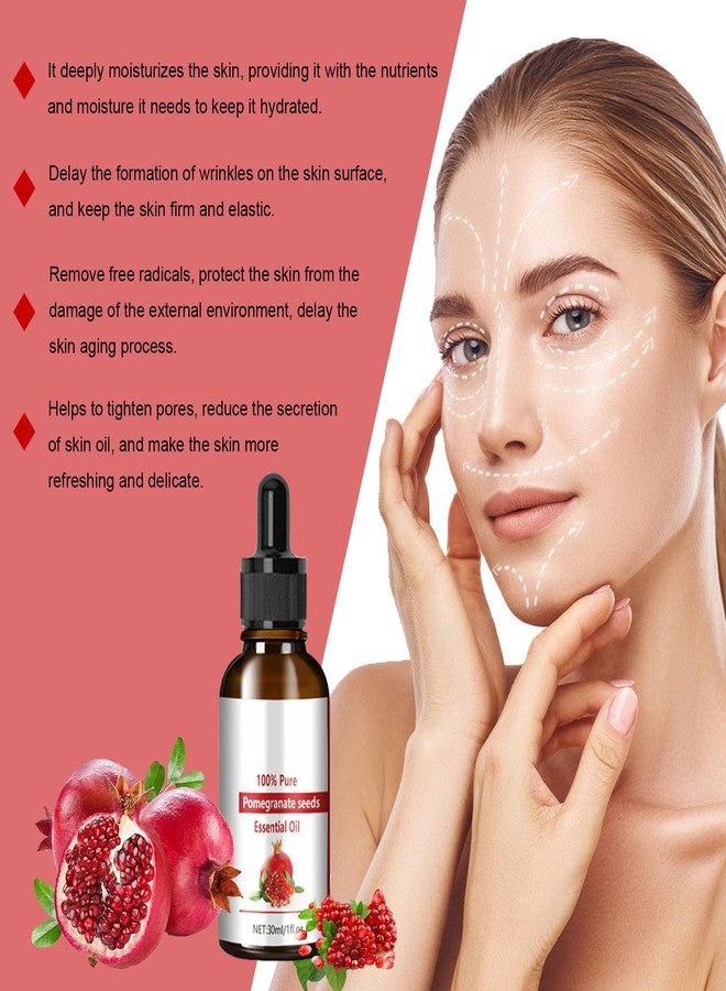 ARCHIDATE Organic Pomegranate Seed Oil, Natural Cold Pressed Pomegranate Seed Oil for Face, Body, Skin, Moisturizing Skin, Anti-Aging, Reduce Fine Line, Improve Skin Elasticity and Tighten Skin - Image 3